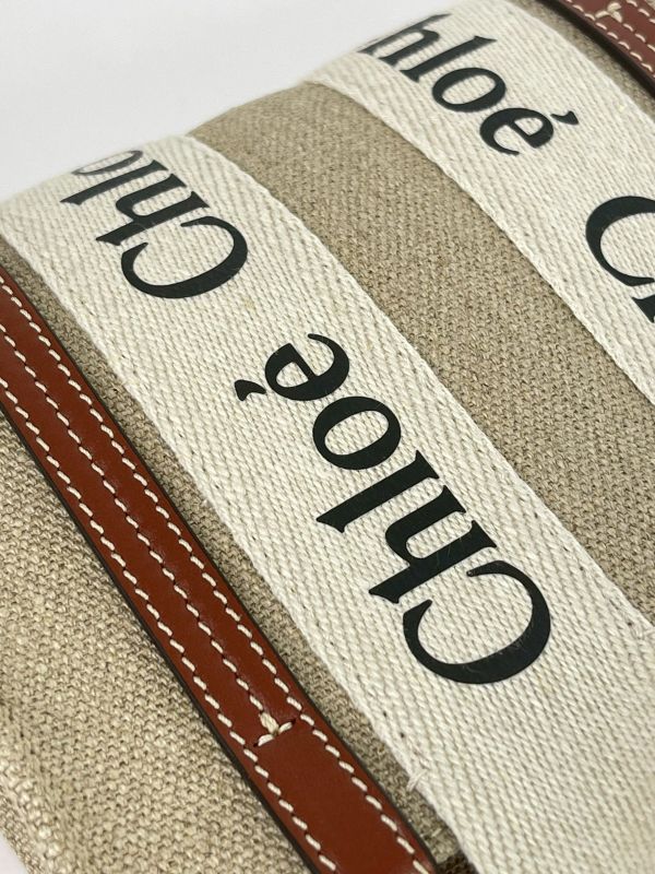 【95成新】CHLOE WOODY TOTE 迷你 棕 