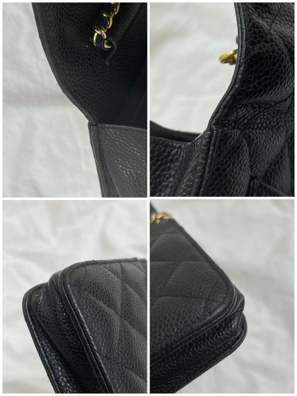 【9成新】CHANEL  磁吸扣荔枝牛皮WOC 