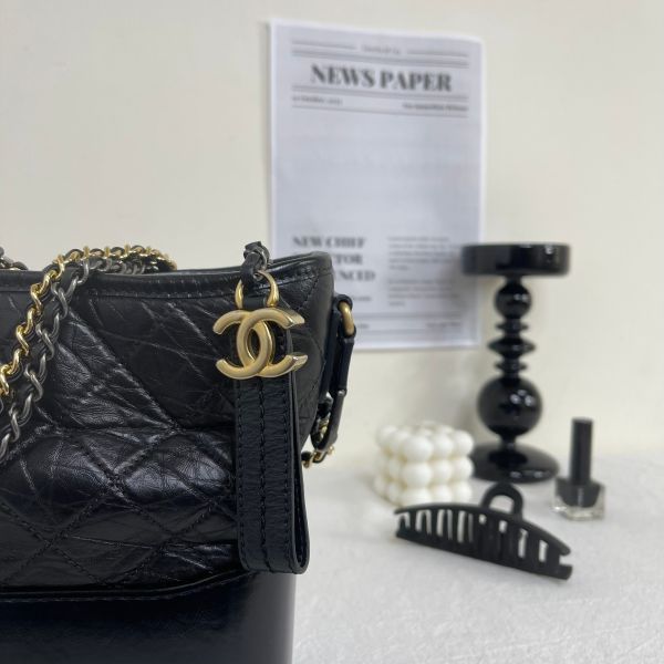 【12期0利率】CHANEL  Gabrielle hobo 流浪包 中號【9成新】 