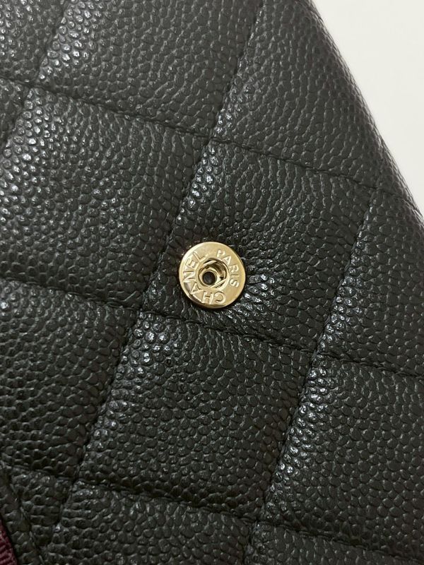 【99成新】CHANEL COCO 雙層翻蓋卡包 