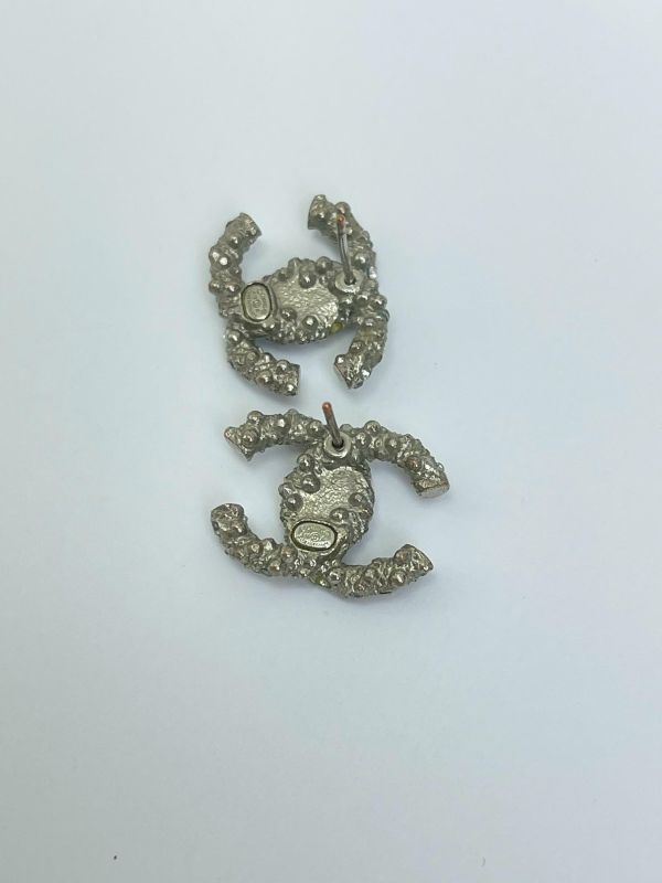 【95成新】CHANEL 滿鑽耳環 