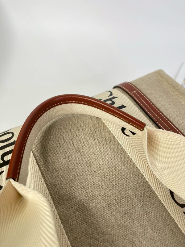 【未使用閒置品】CHLOE WOODY 中號  經典棕 