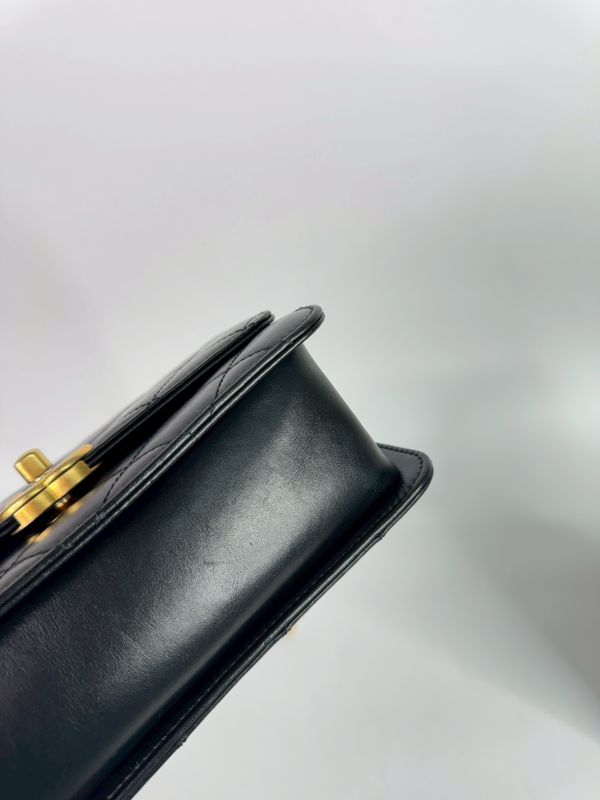 【99成新】CHANEL 雙金球迷你口蓋包 