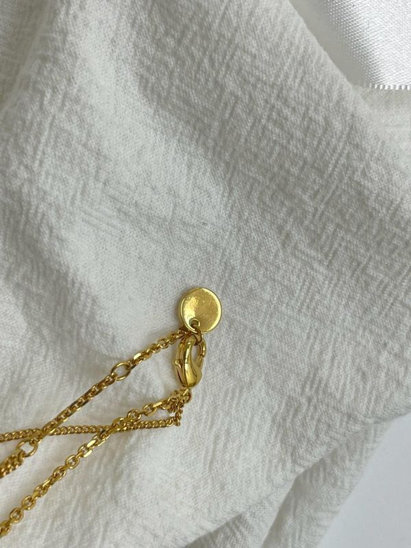 【99成新】DIOR Petit CD雙項鍊 