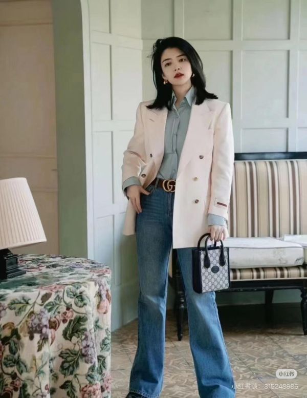 【95成新】Gucci 迷你琴譜包 深藍色 