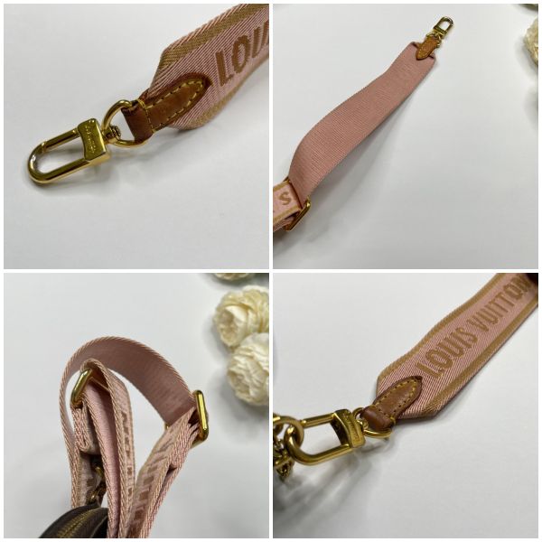 【12期0利率】LV 五合一麻將包 粉色【88成新】 