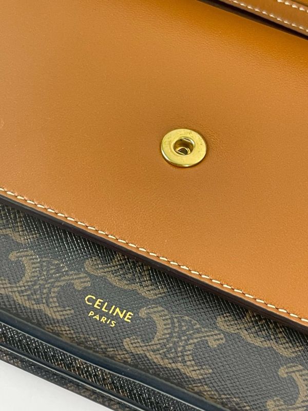 【9成新】CELINE TRIOMPHE凱旋門 STRAP WOC 