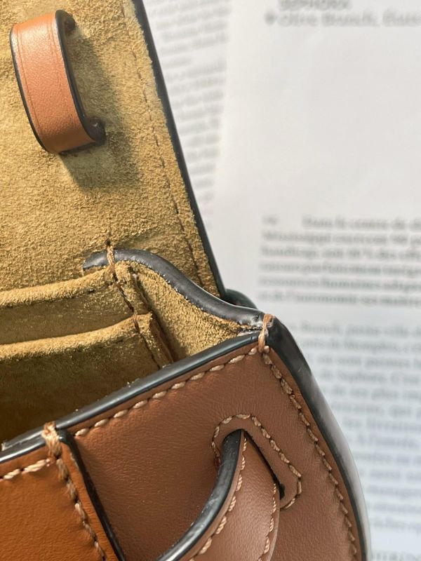 【95成新】LOEWE MINI GATE 雙層包 焦糖 