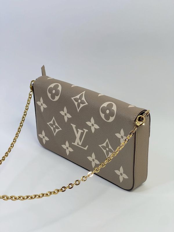 【95成】LV Félicie Pochette 內裡織布 