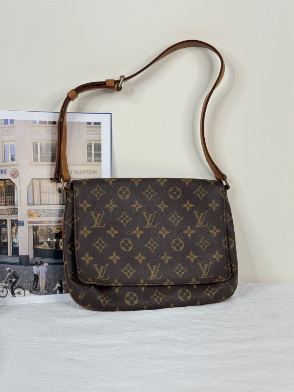【分期0利率】LV VTG老花 Musete Tan Go 【88成新】 