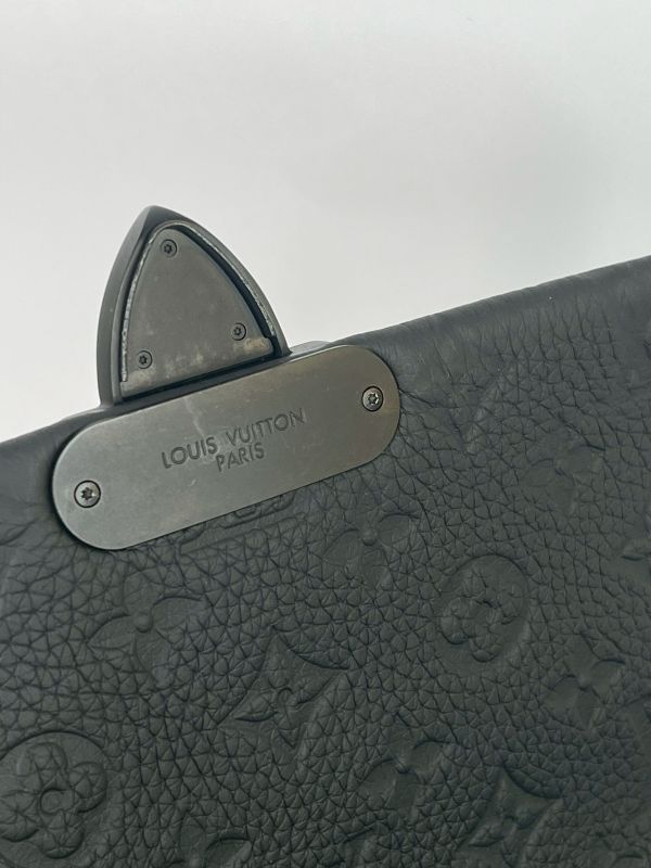 【95成新】LV S-Cape皮革壓紋郵差包 