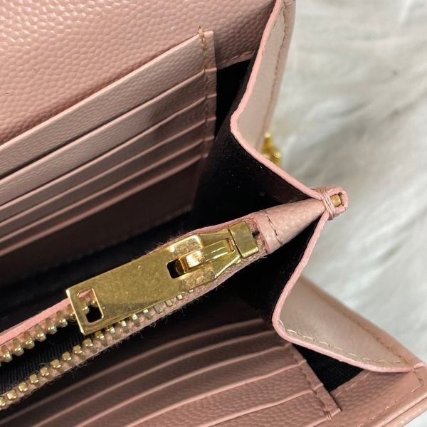 【12期0利率】YSL WOC 魚子醬鍊包 22.5CM【9成新】 