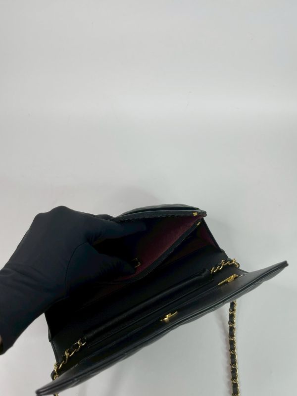 【9成新】CHANEL  WOC 黑金 