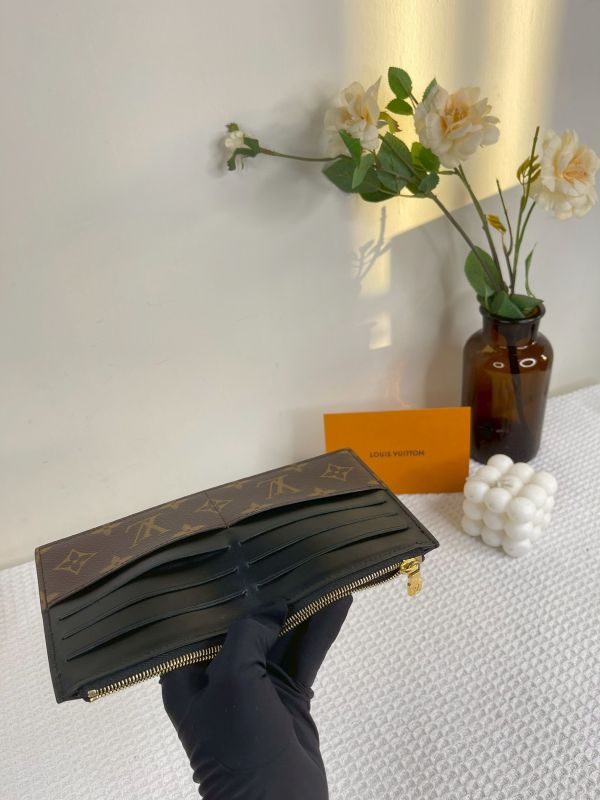 【95成新】LV SLIM 薄型拉鍊長夾 