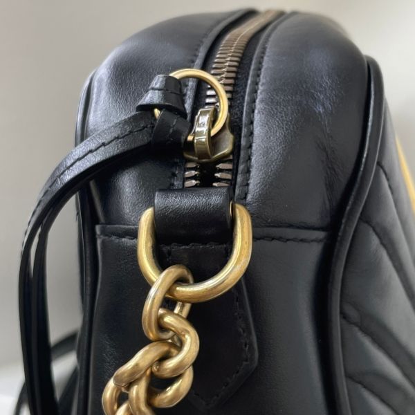 【12期0利率】GUCCI GG Marmont 相機包 24公分【9成新】 gucci 女包