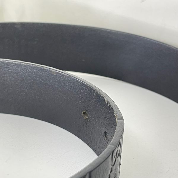 【12期0利率】GUCCI GUCCISIMA GG壓紋皮帶 95CM【9成新】 