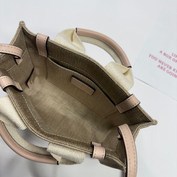 【未使用閒置品】Chloé 背帶款迷你托特包 櫻花粉 