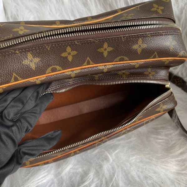 【85成新】【12期0利率】LV Nile Crossbody雙層大型相機包 M45244 