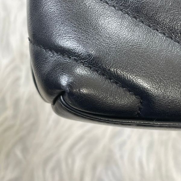 【分期0利率】 YSL LOULOU絎縫皮革Toy手袋 MINI 【9成新】 