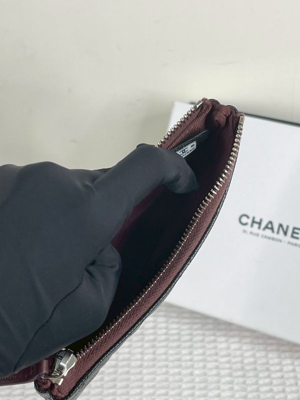【分期0利率】CHANEL 一字拉鍊零錢包【未使用閒置品】 