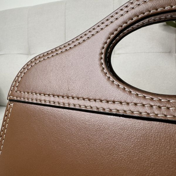 【12期0利率】BURBERRY MINI pocket bag 手提 斜背包 焦糖色【95成新】 