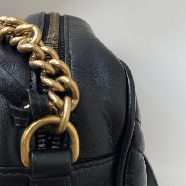 【12期0利率】GUCCI GG Marmont 相機包 24公分【9成新】 gucci 女包