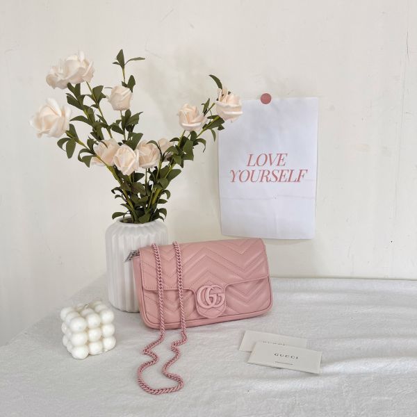 【12期0利率】GUCCI MARMONT 子母包【全新閒置】 