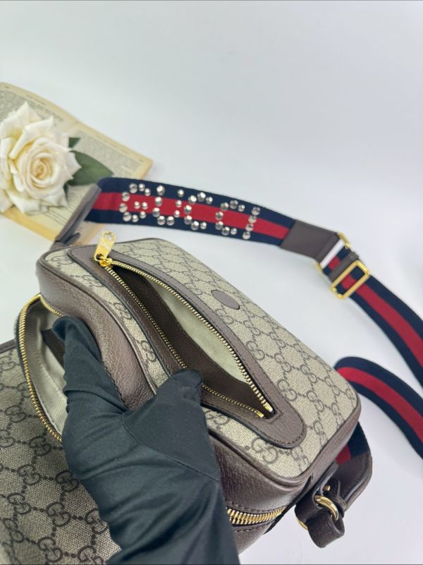 【分期0利率】GUCCI OPHIDIA 小號肩背包【95成新】