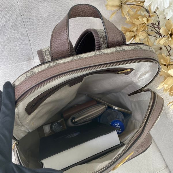 【12期0利率】GUCCI OPHIDIA GG紅綠織帶背包【95成新】 