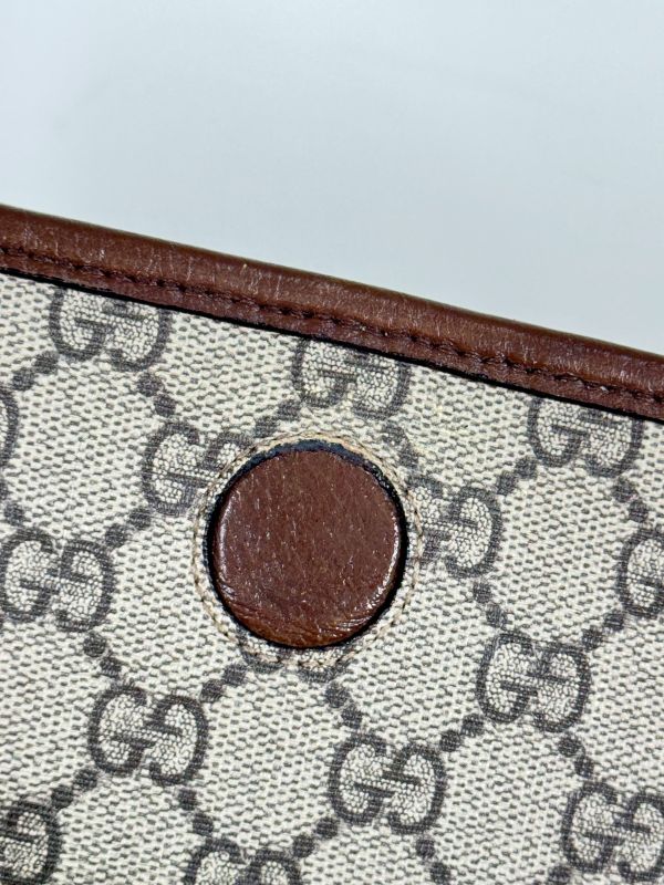 【直播加購只要1元】GUCCI Supreme虎頭胸包 【內裡泛黃】 