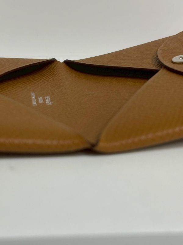 【95成新】Hermes Calvi 對開單層卡片套 