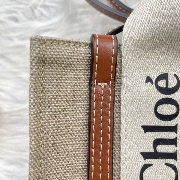 【12期0利】Chloé  背帶款迷你托特包【99成新】 