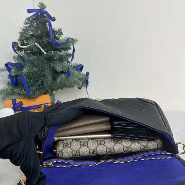 【12期0利率】LV  Diane Monogram Empreinte 法棍包【99成新】 