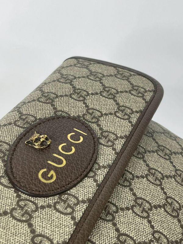 【95成新】GUCCI Supreme虎頭胸包 