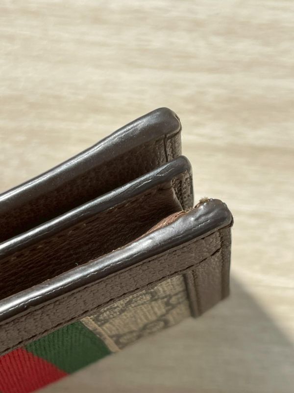 【99成新】GUCCI OPHIDIA 雙折短夾 