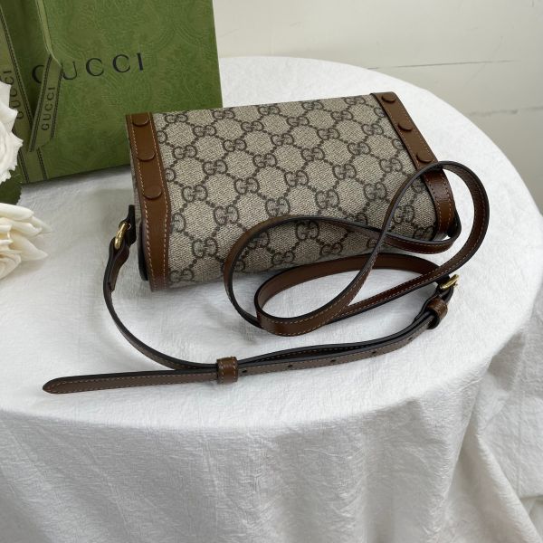 【12期0利率】GUCCI長方馬銜扣 1955【95成新】 