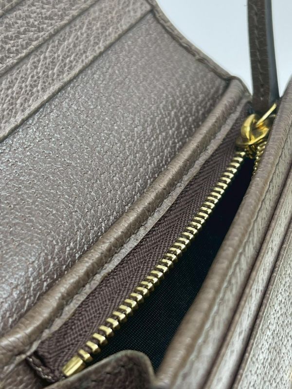 【95成新】GUCCI OPHIDIA 雙折短夾 