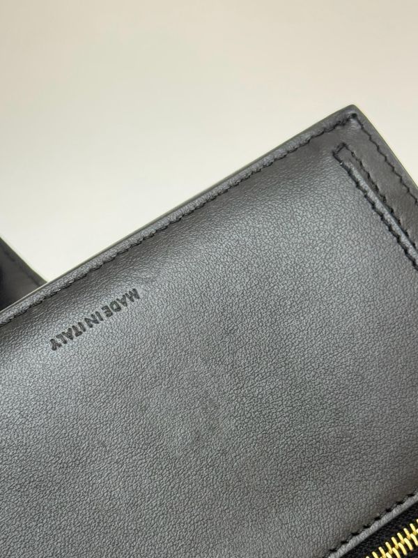 【95成新】CELINE STRAP粒面小牛皮錢包 