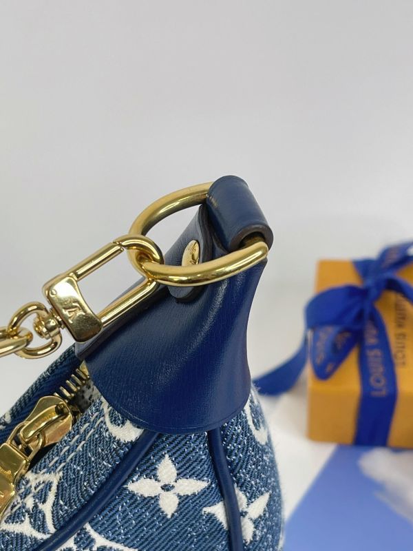 【95成新】LV LOOP PM 丹寧 