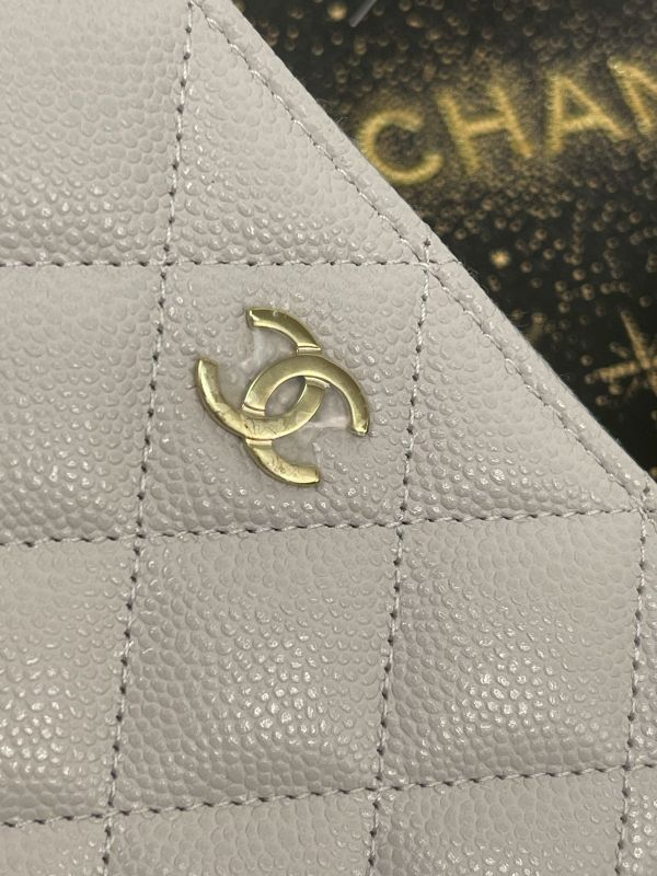 【分期0利率】CHANEL 新款拉鍊零錢包【未使用閒置品】 