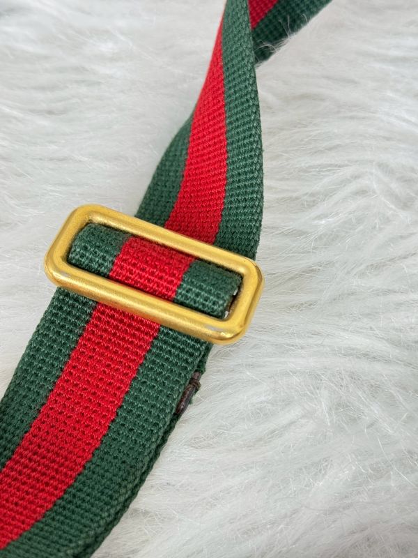 【直播加購只要1元】GUCCI Supreme虎頭胸包 【內裡泛黃】 
