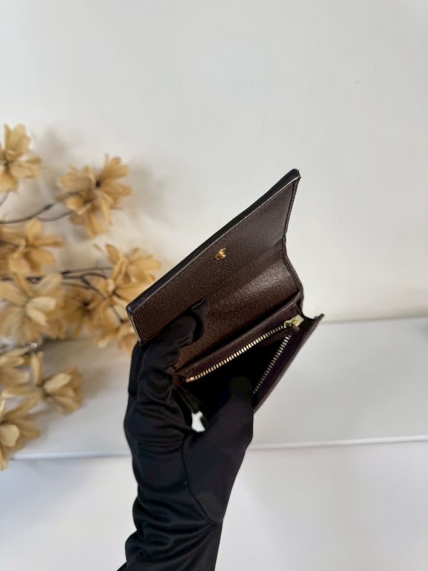 【分期0利率】GUCCI OPHIDIA GG零錢對開短夾【9成新】 