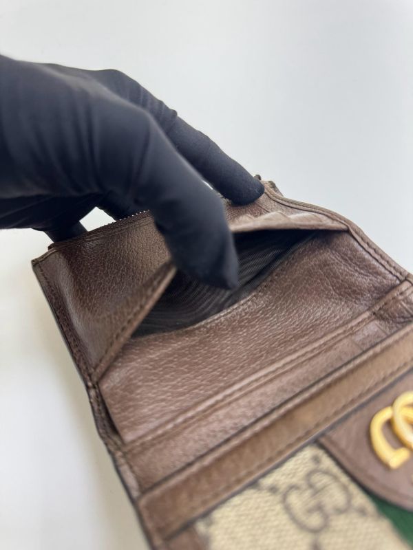 【9成新】GUCCI OPHIDIA三折短夾 