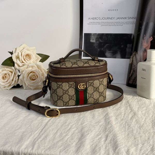 【99成新】【12期0利率】GUCCI OPHIDIA GG迷你化妝包 