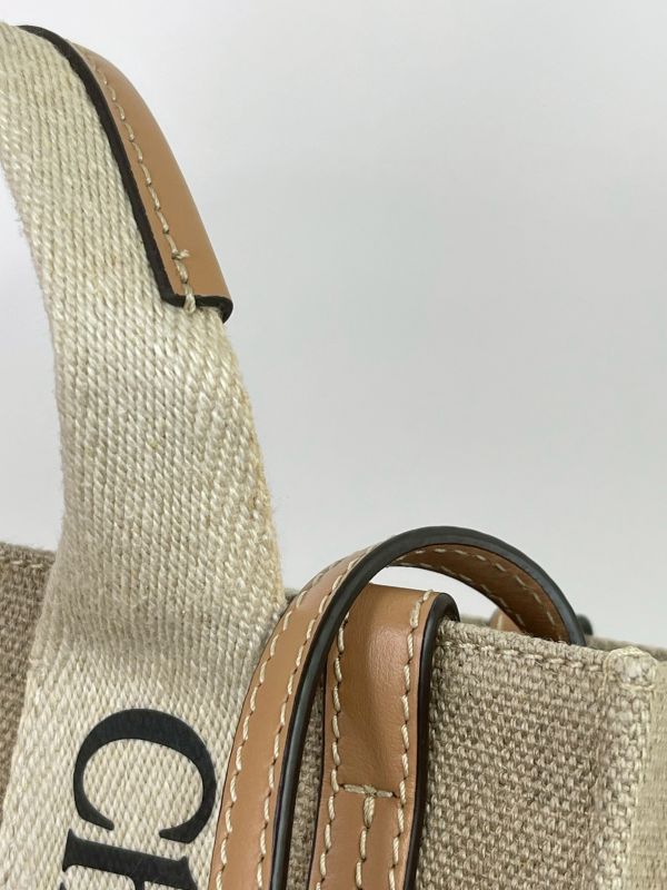【分期0利率】CHLOE mini woody tote bag 【9成新】 