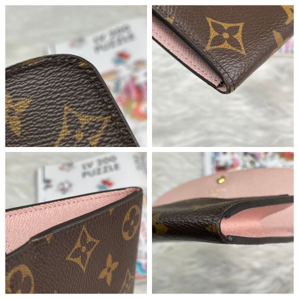 【12期0利率】LV EMILIE經典Monogram釦式長夾【9成新】 
