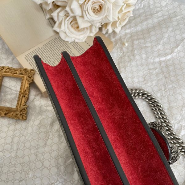 【9.5成新】【12期0利率】Gucci Dionysus雙G老花酒神包28cm 