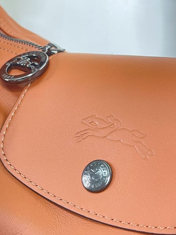 【分期0利率】LONGCHAMP Le Pliage Xtra 半月形單肩包 M【95成新】 