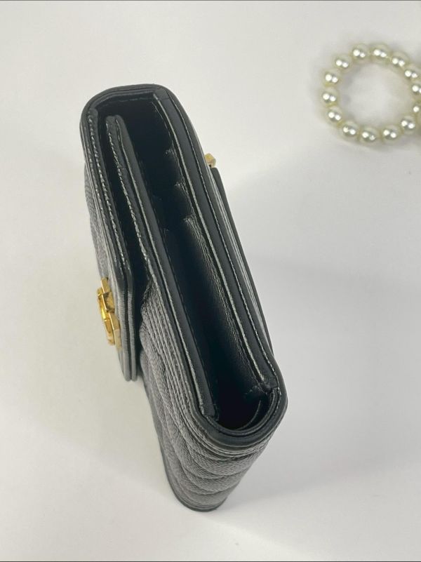 【9成新】CHANEL BOY 三折短夾 