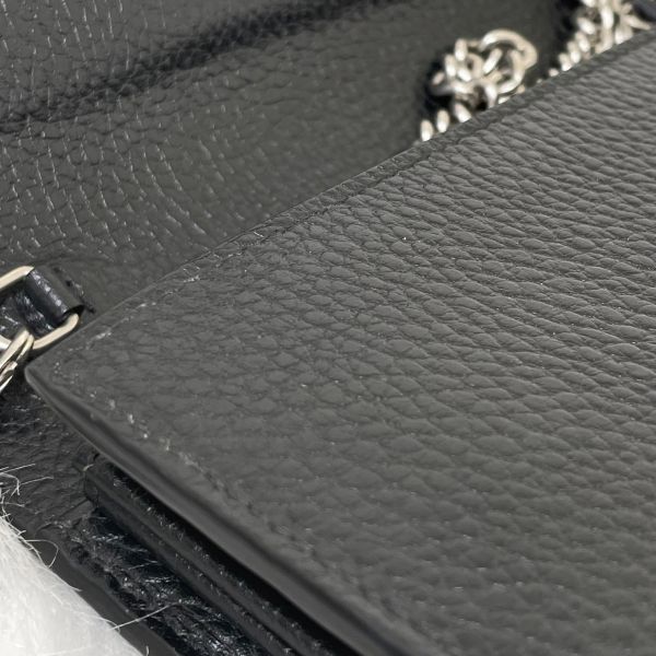 【12期0利率】GUCCI  DIONYSUS黑皮革WOC 20公分【95成新】 